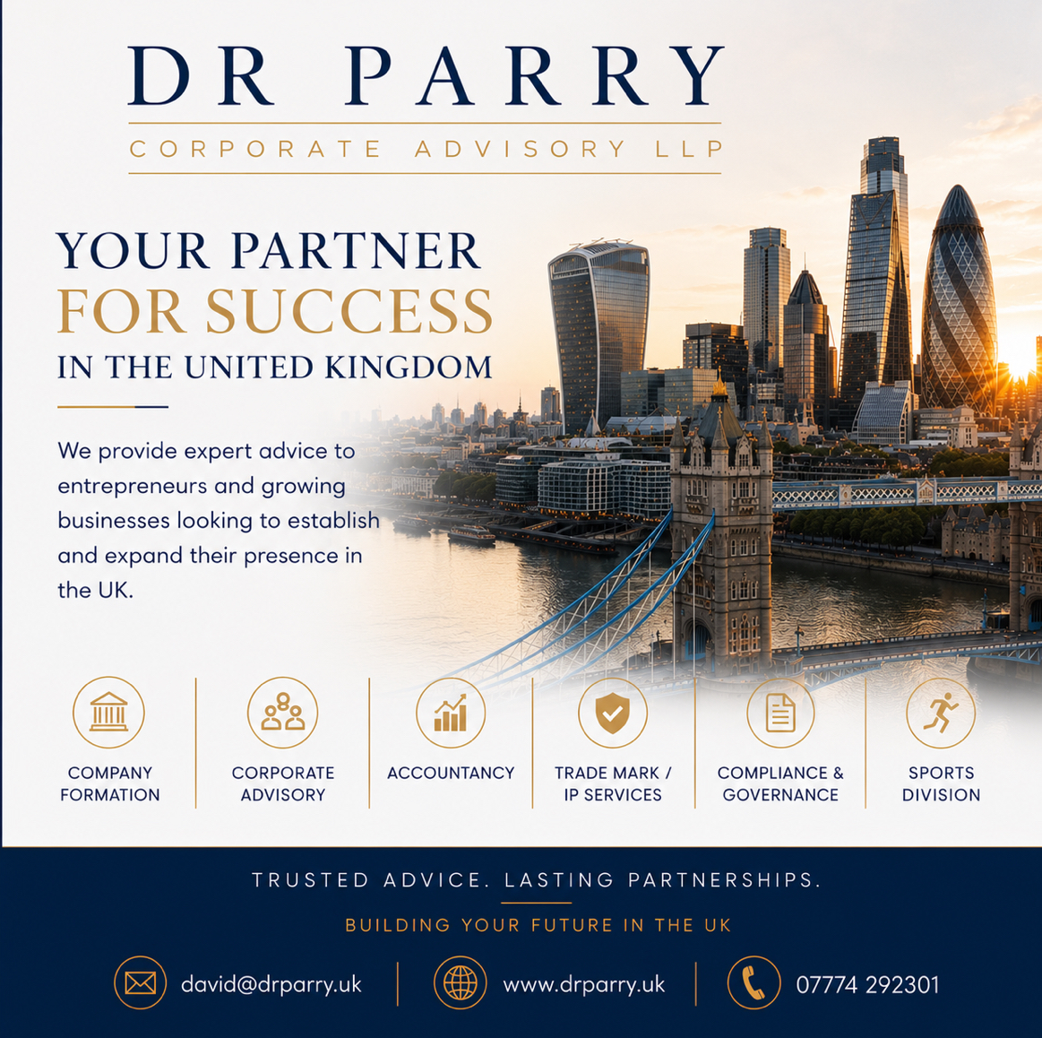 DR Parry Corporate Advisory LLP